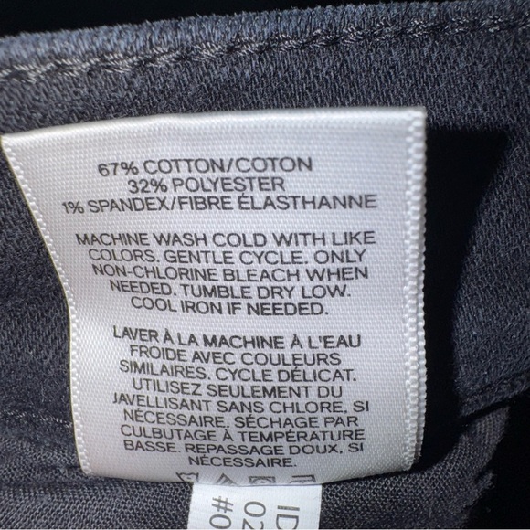 Express Black Distressed Legging High Rise Stretch Denim Size 2R - Picture 8 of 12